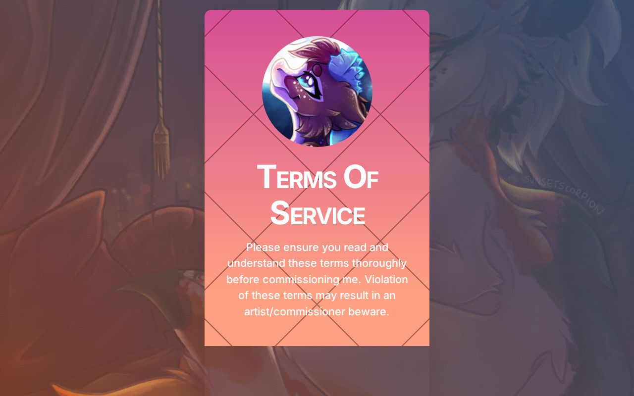 SunsetScorpion Terms of Service